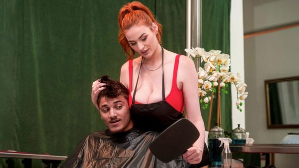 Barber Shop Boning, Abigaiil Morris, Victor Ray Gay Barber Shop Porn