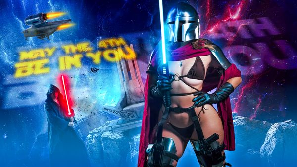 River Lynn & Come To The Dark Side We’ve Got River Lynn (Star Wars Parody) Goth Gf Porn